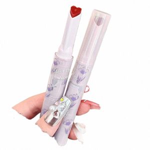 Женщины Love Lipstick Pen Clear Water Light Твердый блеск для губ Желейный оттенок для губ Зеркало Стеклянная глазурь для губ для женщин Увлажняющий Make L5F0 v6Jk #