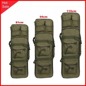 Çantalar Oxford Tüfek Kılıfı Taktik taktik Askeri Karabina Yumuşak Çantası Airsoft Hostersoft Taban Torosu Tüfek Aksesuarları 81/94/115cm Koruma Kılıfı