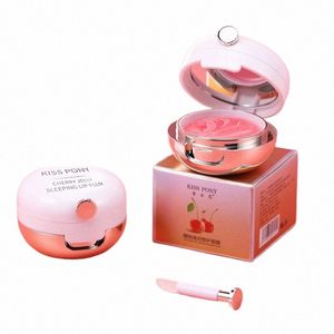 Южная Корея Маска для губ Slee Lip Mask Night Slee Maintenance Увлажняющий блеск для губ Отбеливающий крем-бальзам 13 г T1CA #