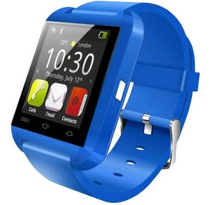 Bluetooth Smartwatch U8 U Watch Smart Watch Наручные часы для iPhone Samsung HTC Android Phone Смартфоны в подарок с доставкой DHLp5553890