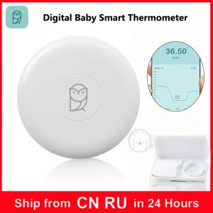 Controle digital bebê inteligente termômetro clínico medição precisa monitor constante alarme de alta temperatura
