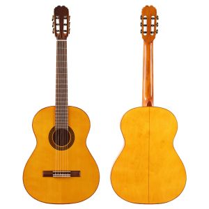 Gitar 6 String Classic Guitar 39 inç Doğa Renk Tam Boyu Batı Gitar Yeni başlayanlar için kafes çubuk takım elbise olmadan ücretsiz gönderim