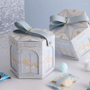 Подарочная упаковка, 1 шт., милая коробка конфет, детский день рождения, детский душ, бумажный пакет с принтом ручной работы, рождественские свадебные сувениры, упаковочные коробки