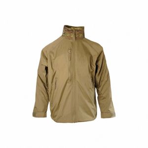 Снаряжение Royal Air Force для защиты от ветра и холода, куртка, утепленная, светло-оливкового цвета, уличная ветровка m на шерстяной подкладке для летных экипажей 7410 #