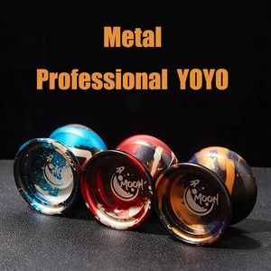 Yoyo Professional Magic Yoyo Metal Yoyo com 10 bola com alumínio Alumínio de alta velocidade ioyo yoyo yoyo for Kids adult 240313