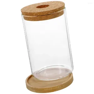 Вазы Гидропонная ваза Террариум Стеклянный контейнер Водная культура Банка со мхом Бамбуковые растения Маленькие