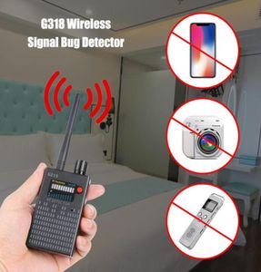 G318 Kablosuz Sinyal Hata Dedektörü Önleyici Böcek Kamera Dedektörü GPS Konum Algılama Bulucu İzleme Frekans Tarama Süpürücüsü Secur7833276