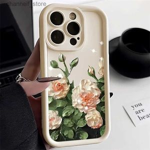 Корпуса сотового телефона Rose Flowe Phone Case для iPhone 11 Case Iphone 13 15 Pro 12 14 Pro Max XR XS Max X 7 8 Plus