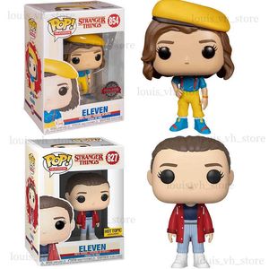 Eylem Oyuncak Figürleri Pop Stranger Things Figure Eleven #854 #828 Hunter X Hunter Hisoka Morow #652 Film Vinil Model Fonin Bebek Eylem Toy Toy Toy