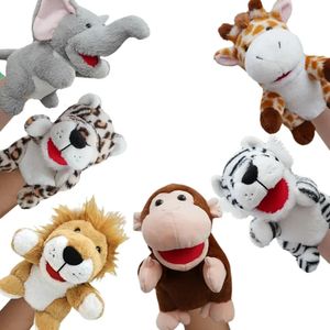 Мягкая игрушка-кукла с животными на ферме, кролик, лиса, лев, тигр, Cospaly, плюшевая кукла, развивающие детские игрушки, каваи, кукла на руку, 240314