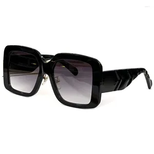 Sonnenbrille Designer Quadrat Übergroße Männer Frauen 2024 Mode Dicker Rahmen Brille UV400