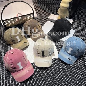 Бейсболка Дизайнерская перфорированная шляпа Летняя парусиновая кепка для мужчин и женщин Модные окрашенные в галстуке шляпы Роскошная шляпа с утиным языком Солнцезащитная шляпа для путешествий
