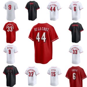 44 Elly De La Cruz Joey Jersey 2024 Özel Votto Matt McLain Hunter Greene Black City Connect Jerseys Jonathan India Noelvi Marte Stuart Fairchild Jose Stephenson