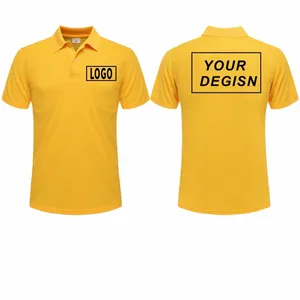Yaz İnce Kısa Kollu Polo Gömlek Ucuz Kırmıkan Üst Özel Baskılı İşlemeli Metin Logosu Çok Çok Nefes Alabilir Gömlek Unisex S22C#