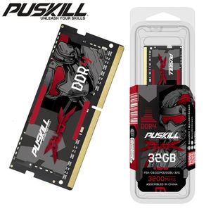 Puskill Memoria RAM DDR4 8GB 4GB 16GB 2400MHz 2133 2666MHz SODIMM Notebook Yüksek Performanslı Dizüstü Bilgisayar Hafıza 240322