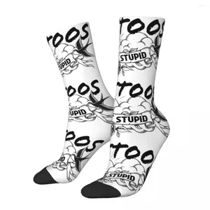 Erkek Çoraplar Harajuku Erkek Kadın Dövmeleri Aptal Ürün Yumuşak Eşsiz Spor Çorapları Tüm Seasons
