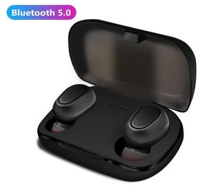 Y33 Kablosuz Kulaklık TWS 50 Bluetooth Kulaklıklar Hifi Stereo Kulaklıklar Gürültü İptal Etme Kulaklıklı Su geçirmez kulaklıklar LED DISP4541084