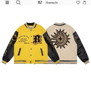 Giacche da uomo Giacca da baseball Hip Hop Uomo Anime Catroon Ricamo Streetwear giapponese College Varsity Harajuku Bomber Moda Cappotto da motociclista 230809