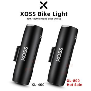 Xoss Bisiklet Işık Far Su Geçirmez USB Şarj Edilebilir Ön Lamba Bisiklet Flaş Işık 240322
