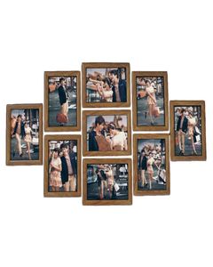 9 pezzi cornici da parete Po Frame Set 7 pollici Creative Wedding Po Series Cornici familiari per foto Decorazione della parete 20188123686