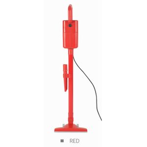 MD1801 Vakum Süpürge, 2'si 1 arada pil şarj edilebilir elektrikli süpürge, güçlü emme çubuğu vakumu çeşitli ev mekanlarına uygulanabilir beyaz kırmızı