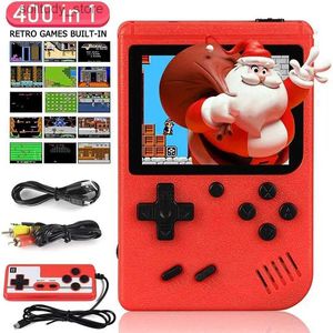 Taşınabilir Oyun Oyuncuları Retro Game Mini Handheld Console Taşınabilir 8 bit 3.0 inç LCD Video Oyun Konsolu Dahili 400-1 In-1 Gaming Q240326