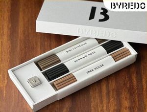 Trois Encens 60pcs Set Tütsü Çubukları 3Kinds ile 20 PCS Bibliotheque Yemek Gül Ağacı Ev Uzun Kalıcı Koku Katı Parfüm Kokusu Yüksek Kalite3010796