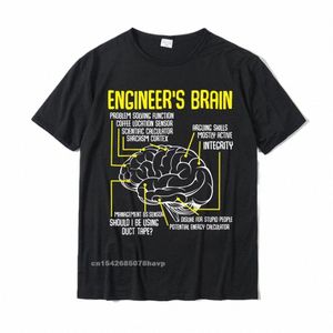 Инженеры Brain Funny Engineering Games Proc Funny Футболка Мужская Slim Fit Подарочные топы Футболки Cott Футболки Fitn Tight s7rc #