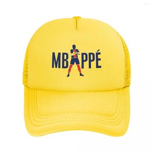 Мячовые кепки, модная унисекс KM Mbappes, футбольная шляпа дальнобойщика, регулируемая бейсболка для взрослых, женская и мужская спортивная кепка
