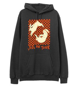 Tur Merch Hoodies Kış Menwomen Kapüşonlu Tatlı Sokak Giyim The Hooded 2022 Harrystyles Uzun Sleve3271315