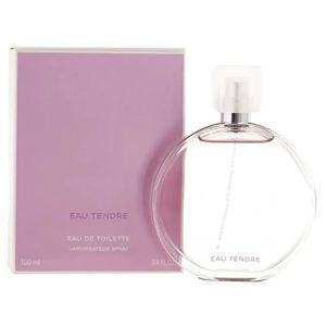 Dayanıklı Işık Koku Parfüm Pembe Eau Tendre Şansı Kadın Parfüm EDT EDP 100ml Tasarım Stili Sarı Yeşil Fraiche Lady Miss Popüler Koks