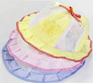 Pamuk Dövüş Ağı Çocuklar039S Buck Hats Baby Sun Hat Bebek Güneş Şapkası Bonnet6219955