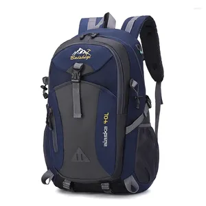Sırt çantası erkekler 2024 naylon su geçirmez gündelik açık seyahat bayanlar yürüyüş kampı dağcılık çantası gençlik sporları