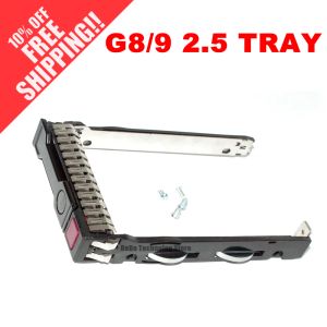 Kartlar 2.5 '' SAS SATA HDD CADDY BRACKET 651687001 HP G8 Gen8 Gen8 G9 DL380 DL360 DL160 DL385 2.5inch Sunucu Tepsisi Chip ile