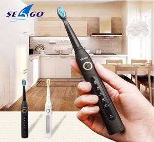 Elektrikli diş fırçası dalgası şarj edilebilir en kaliteli akıllı çip diş fırçası kafa değiştirilebilir beyazlatıcı sağlıklı en iyi hediye! C181126017912265