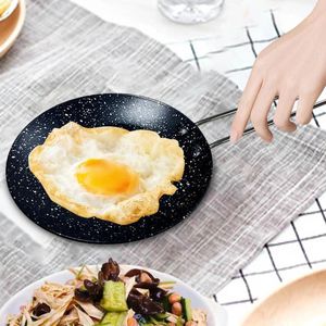 Сковорода для яиц, 14 см, масляная грелка, посуда с антипригарным покрытием, ручка с защитой от ожогов, сковорода для приготовления пищи для дома, ресторана, вечеринки, кемпинга, пикника