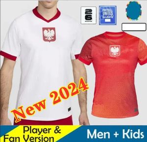 Польша евро 2024 3XL 4xl LEWANDOWSKI Футбольные майки МУЖСКАЯ ДЕТСКАЯ КОМПЛЕКТ Polonia 2025 ZIELINSKI MILIK ZALEWSKI Польская футбольная рубашка Polen униформа для мальчиков 24 25 Полонские евроформы