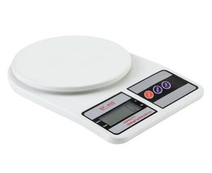 Другая электроника wyn 10 кг 1 г Kitchen Mail ЖК-цифровые весы белые6597990