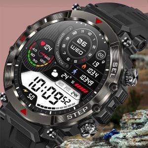 Watches 2023 Yeni Akıllı Saat 1.39 inç 360*360 HD Touch Büyük ekran EKG MEN İÇİN Akıllı Saatler IP67 Su Geçirmez Tam Dokunmatik Erkekler Akıllı Saat