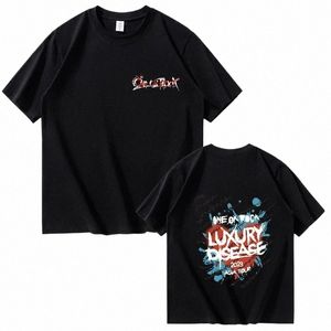 One Ok Rock T-shirt Homens Fi Verão Cott Manga Curta Camiseta Mulheres Casual Harajuku Hip Hop Streetwear Tee Tops Camiseta v5IF #