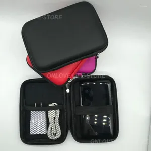 Сумки для хранения, сумка для жесткого диска, портативная внешняя сумка для переноски, для путешествий, для USB-кабеля, мобильного жесткого диска, Eva, противоударная защита 2,5 дюйма