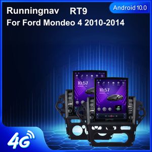 9,7-дюймовый новый Android для Ford Mondeo 4 2010-2014 Tesla Type автомобильный DVD-радио мультимедийный видеоплеер навигация GPS RDS без DVD CarPlay Android Auto