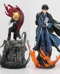 Anime Fullmetal Simyacı Edward Elric Roy Mustang Japon Aksiyon Heykeli Figür Koleksiyon Model Oyuncaklar 1622cm Q05221164719