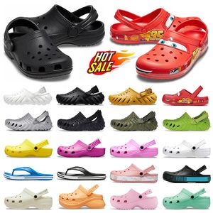 Tasarımcı Sandallar Klasik tıkanma Lüks Sandale Erkekler Kadın Günlük Ayakkabı Loafers Croc Slippers Slaytlar Tasarımcılar Çocuklar Slayt Platformu Çapraz Tie Free Nakliye Ayakkabıları Dhgate