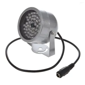 Dekoratif Çiçekler 48 LED aydınlatıcı IR Kızılötesi Gece Görme Işık Güvenlik Lambası CCTV Kamera