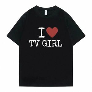 kült tv kız sadece bir gece grafik baskı tişört vintage tee trend erkek kadınlar büyük boy tişört pamuk üstleri 2024 tişört giysileri u3wp#