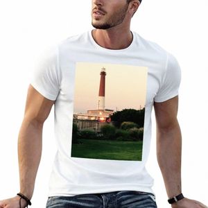 Barnegat Light House, Jersey Shore, LG Beach Adası, NJ T-Shirt Estetik Kıyafetler Düz Ağır Ağırlar Erkek Tişört Z6m8#