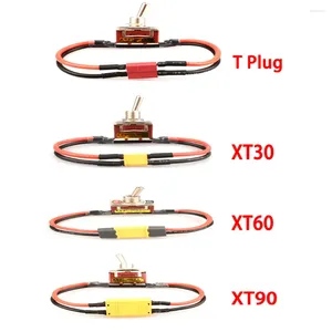 Akıllı Ev Kontrolü Büyük Akım Yüksek Yük Anahtarı XT30 XT60 XT90 T Tapa Gücü, RC Uçak ESC Motor Bağlantısı için Açma Anahtarları