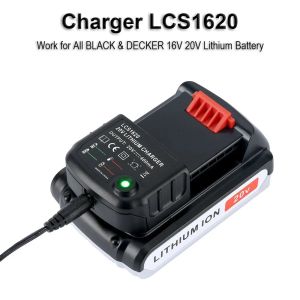 Blackdecker Liion Pil Charger için Gereedschap 10.8V 14.4V 20V Serise LBXR20 LB20 LBX20 LBX4020 Elektrikli Matkap Tutmaşık Aracı Pil