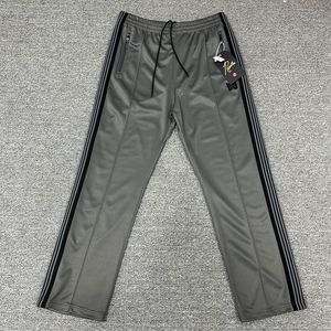 Erkekler Jogger Drawstring Sweetpants En İyi Kalite Şeritler Track Pantolon Nakışları Günlük Pantolon